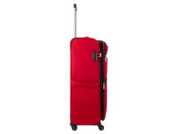 Top Travel  Koffer Spinner 42243071 ca. 70 cm mit Dehnfalte rot / schwarz