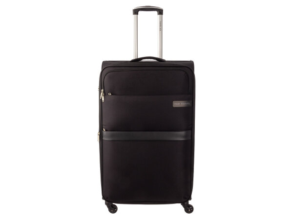 Top Travel  Koffer Spinner 42243071 ca. 70 cm mit Dehnfalte schwarz