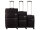 Top Travel  3er Koffer SET Spinner S/M/L schwarz