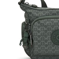 Kipling Gabbie Mini Umhängetasche klein KI3578 F6C Sign Green Emb