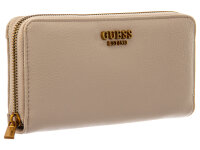 GUESS Arja SLG Large Zip Damen Geldbörse lang stone