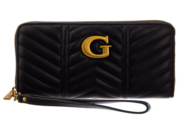GUESS Lovide SLG Large Zip Damen Geldbörse lang black