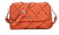 GUESS Zaina Flap Shoulder Bag Damen Handtasche orange