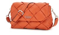 GUESS Zaina Flap Shoulder Bag Damen Handtasche orange