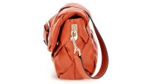 GUESS Zaina Flap Shoulder Bag Damen Handtasche orange