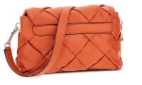 GUESS Zaina Flap Shoulder Bag Damen Handtasche orange