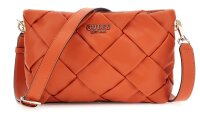 GUESS Zaina Flap Crossbody Damen Handtasche orange