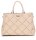 GUESS Zaina Girlfriend Satchel Damen Handtasche stone