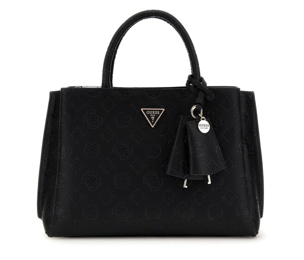 GUESS Jena Elite Luxury Satchel Damen Handtasche black logo