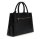 GUESS Jena Elite Luxury Satchel Damen Handtasche black logo