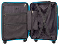 Franky PP15-58 Spinner Gr. S mit TSA-Zahlenschloss hellblau
