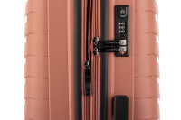 Franky PP15-68 Spinner Gr. M mit TSA-Zahlenschloss und Dehnfalte rosegold