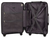 Franky PP15 Spinner Koffer Set Gr. S/M/L mit TSA-Zahlenschloss schwarz