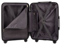 Franky PP15 Spinner Koffer Set Gr. S/M/L mit TSA-Zahlenschloss schwarz