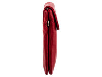 Prato AJ12 Handy Umhängetasche Rindleder red