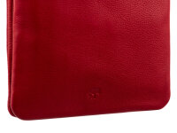 Prato AJ12 Handy Umhängetasche Rindleder red