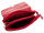 Prato AJ12 Handy Umhängetasche Rindleder red