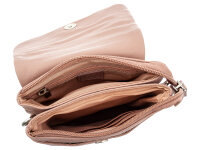 Prato AJ12 Handy Umhängetasche Rindleder rose