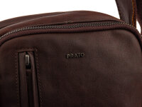 Prato LM Shahid J41-R Rindleder Umhängetasche braun