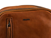 Prato LM Shahid J41-R Rindleder Umhängetasche cognac