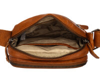 Prato LM Shahid J41-R Rindleder Umhängetasche cognac
