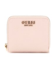 GUESS Jena SLG small Zip Around Wallet Damen Geldbörse pale pink logo