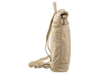 Prato LM Asif Al16-N Cityrucksack Rindleder Rolltop light beige