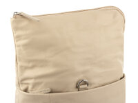 Prato LM Asif Al16-N Cityrucksack Rindleder Rolltop light beige