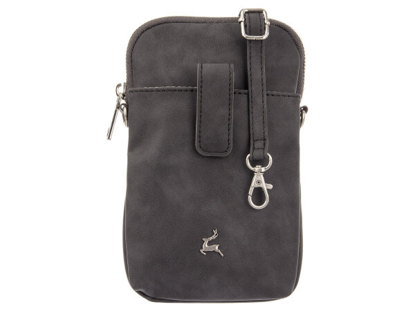 Prato LM Joyce S917-R Handytasche Umhängetasche anthrazit