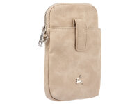 Prato LM Joyce S917-R Handytasche Umhängetasche beige