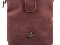 Prato LM Joyce S917-R Handytasche Umhängetasche bordo