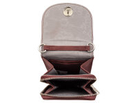 Prato S914-P LM Joyce Handy -Tasche Umhängetasche bordo