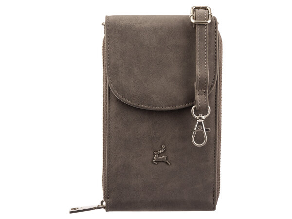 Prato S914-P LM Joyce Handy -Tasche Umhängetasche dark grey