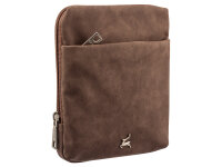 Prato S911-P LM Joyce Vintage PU Umhängetasche brown