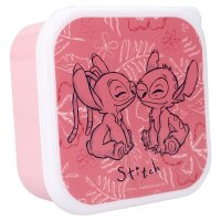 Vadobag Snackbox 3 tlg. Brotboxen Stitch Bon Appetit!