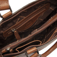 The Chesterfield Brand Napoli Shopper Leder 31 cognac