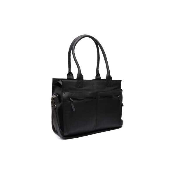 The Chesterfield Brand Elody Shopper / Wickeltasche Wax Pull-up Leder 00 black