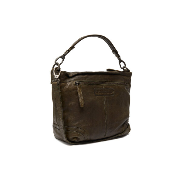 The Chesterfield Brand Lisa Hobo Bag Leder 02 olivegrün