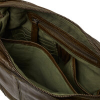 The Chesterfield Brand Lisa Hobo Bag Leder 02 olivegrün