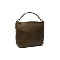 The Chesterfield Brand Abby Schultertasche Leder 02 olivegrün