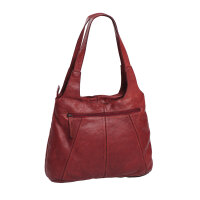 The Chesterfield Brand Marseille Schultertasche Leder 04 rot