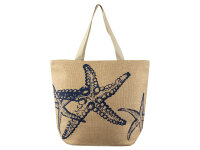 JSI Bade Shopper 1088 Tasche Maritim Strandtasche Seestern
