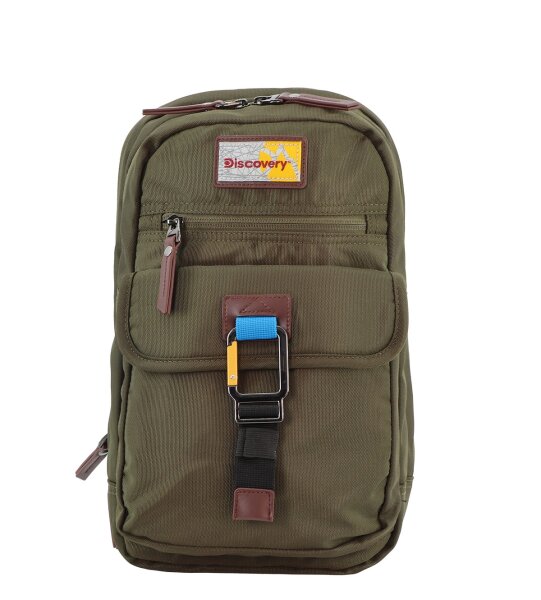 Discovery ICON RPET POLYESTER Sling Bag D00720 11 khaki
