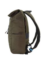 Discovery ICON RPET POLYESTER Roll Top Backpack D00722 11 khaki