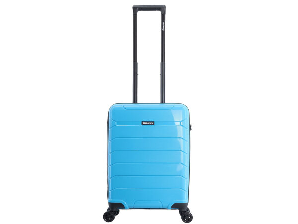 Discovery Skyward  PP Trolley TSA Zahlenschloss Spinner 55 cm light blue