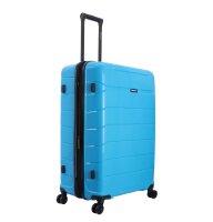 Discovery Skyward  PP Trolley TSA Zahlenschloss Spinner 65 cm light blue