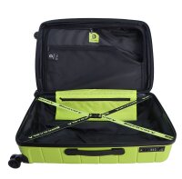 Discovery Skyward  PP Trolley TSA Zahlenschloss Spinner 65 cm lime