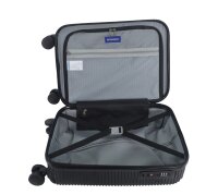Saxoline Twist S ABS/PC Trolley TSA Zahlenschloss Spinner 54 cm black