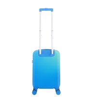 Saxoline Twist S ABS/PC Trolley TSA Zahlenschloss Spinner 54 cm blue gradient