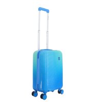 Saxoline Twist S ABS/PC Trolley TSA Zahlenschloss Spinner 54 cm blue gradient